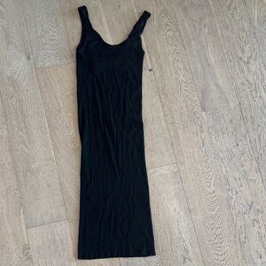 Helmut Lang Black Ribbed Knit Top